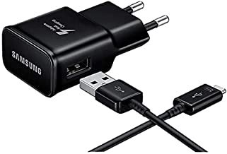 Samsung Schnellladegerät Ladegerät EP-TA200 2A - schwarz mit USB Typ C Kabel EP-DG950